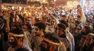 torchlight processions