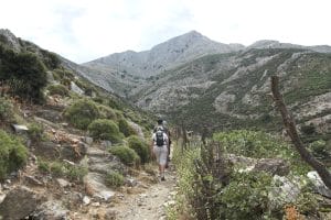 Complements the section on Naxos hiking, showcasing the adventurous side of the island.